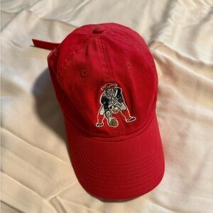 Vintage NE Patriots red cap.